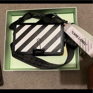 Gently worn off white mini cross body bag